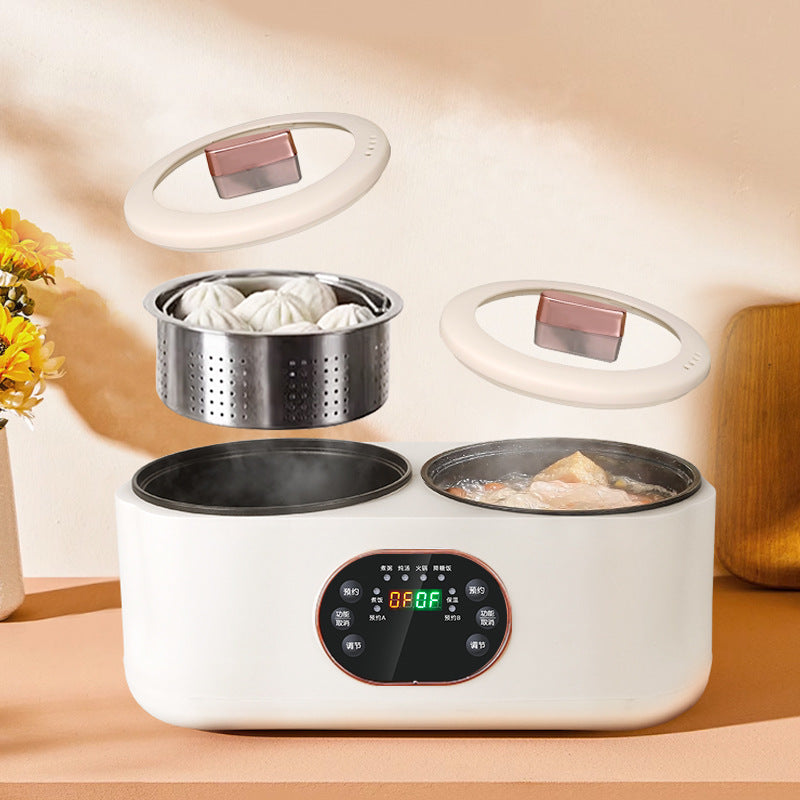 Automatic Double-Liner Rice Cooker | Multi-Function Electric Cooker for Rice, Soup & Stews