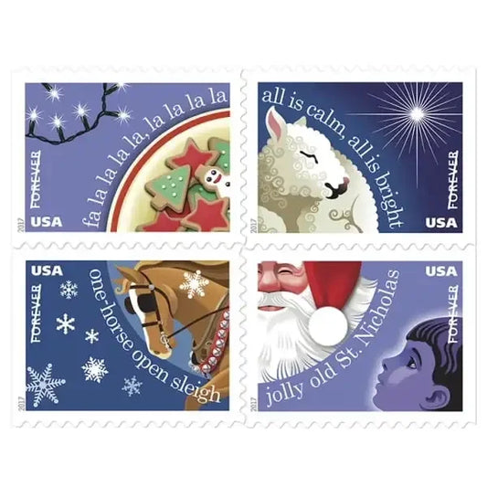 Christmas Carols Stamps -