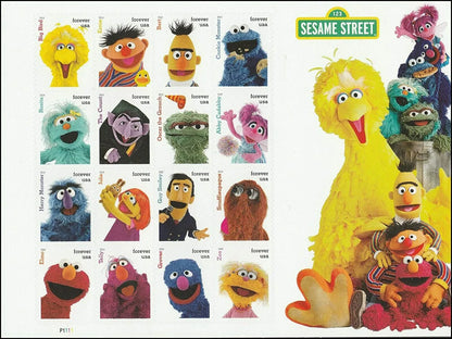 Sesame Street Stamps 2019