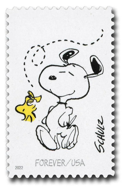 Charles M. Schulz Stamps 2022 -