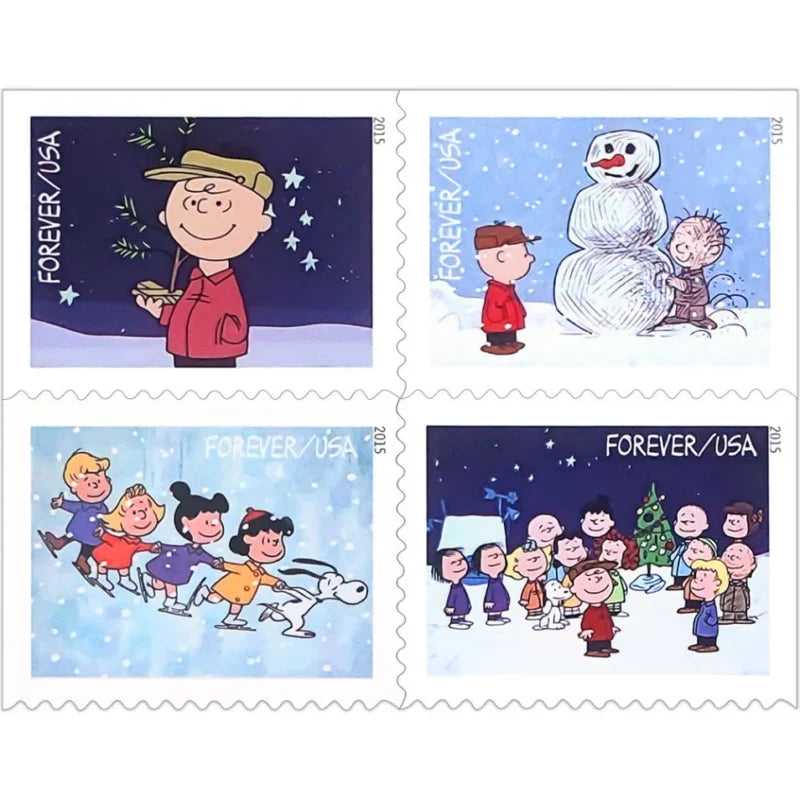 A Charlie Brown Christmas Forever Stamps -