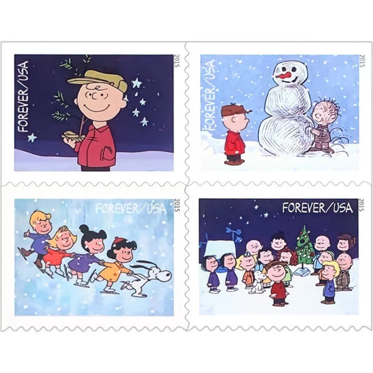 A Charlie Brown Christmas Forever Stamps
