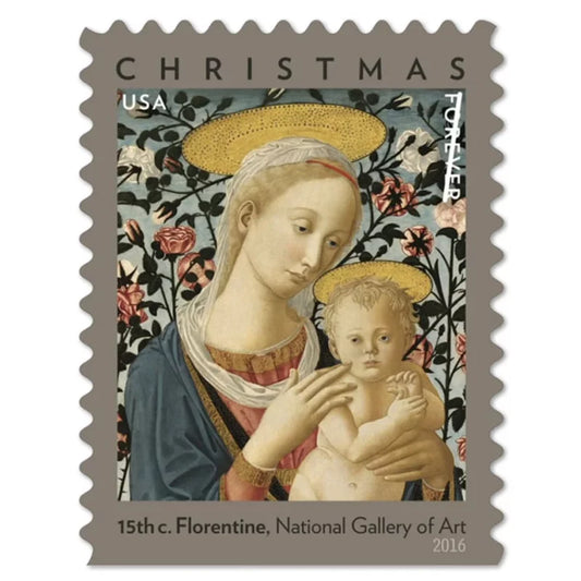 Florentine Madonna and Child Stamps -