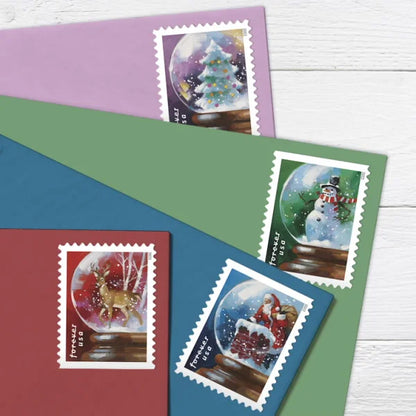 Snow Globes Stamps 2023