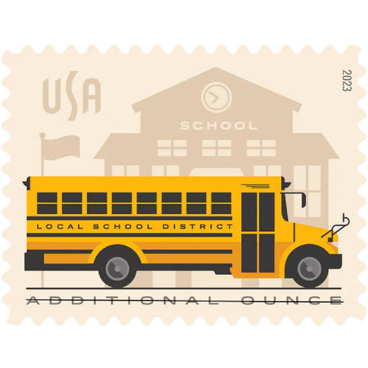 School Bus Stamps 2023