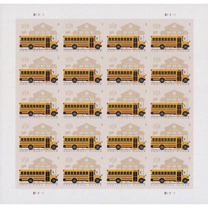School Bus Stamps 2023