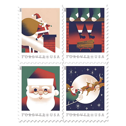 A Visit from St. Nick Stamps 2021 -