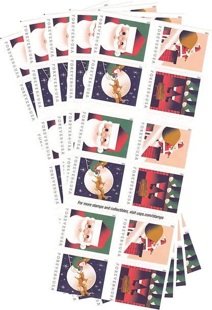 A Visit from St. Nick Stamps 2021 -