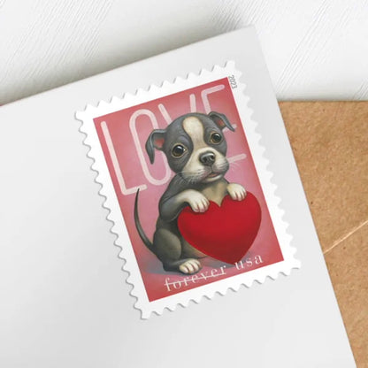 Love Stamps 2023 (Kitten and Puppy)
