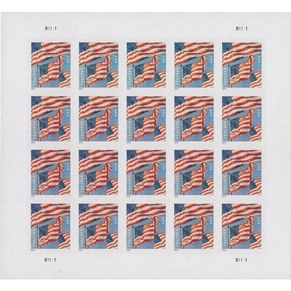 2022 US Flag Stamp (100 Stamps) -First-Class Mail