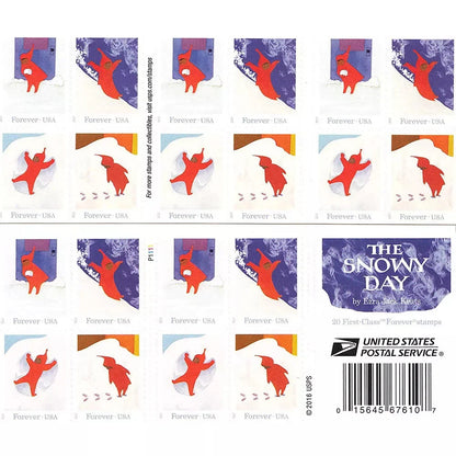 Snowy Day Stamps
