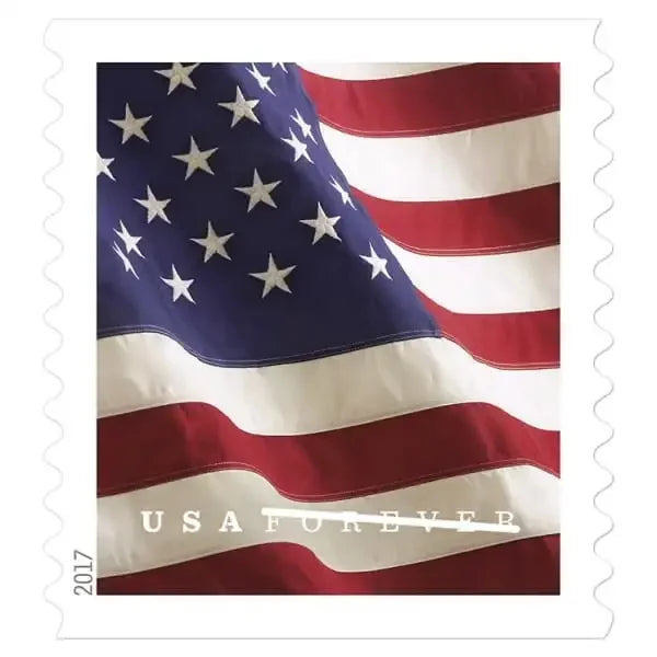 2017 US Flag Stamps(Roll of 100) -First-Class Mail