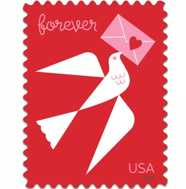 Love Series Stamps 2024