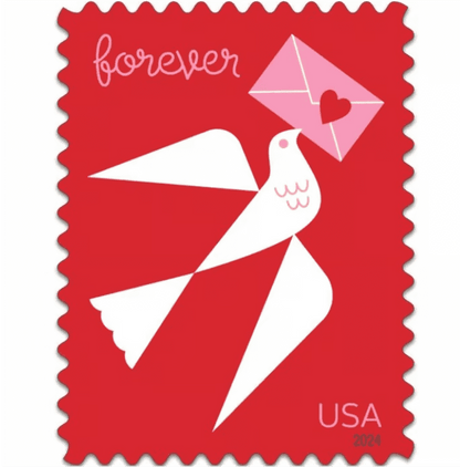 Love Series Stamps 2024