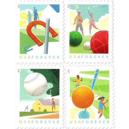 Backyard Games Forever Stamps 2021 -
