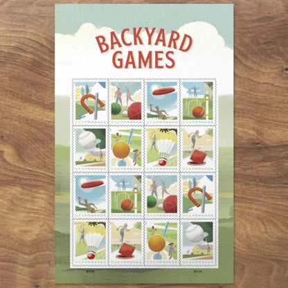 Backyard Games Forever Stamps 2021 -