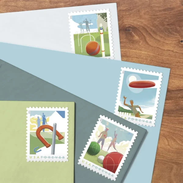 Backyard Games Forever Stamps 2021 -