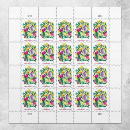 Wedding Blooms Stamps （Two-Ounce）