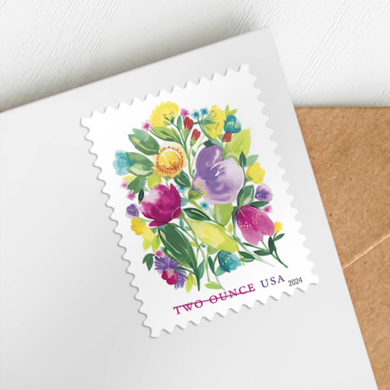 Wedding Blooms Stamps （Two-Ounce）