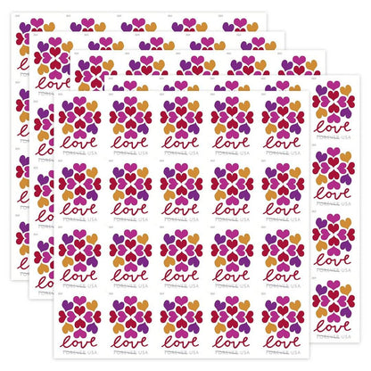 Hearts Blossom Stamps 2019 -