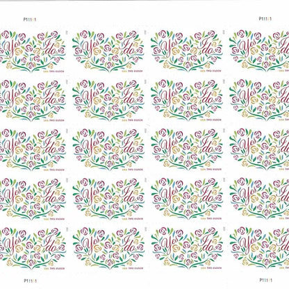 Yes, I Do Stamps 2015 Two-Ounce Forever Stamps