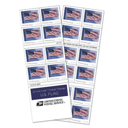 2019 US Flag Stamps(100 Stamps) -First-Class Mail