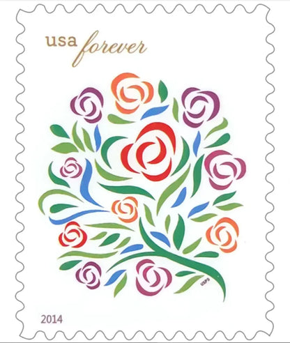 Where Dreams Blossom Forever Stamps