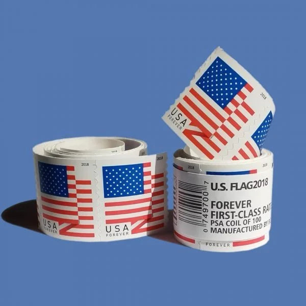 2018 US Flag Stamps (Roll of 100) -First-Class Mail