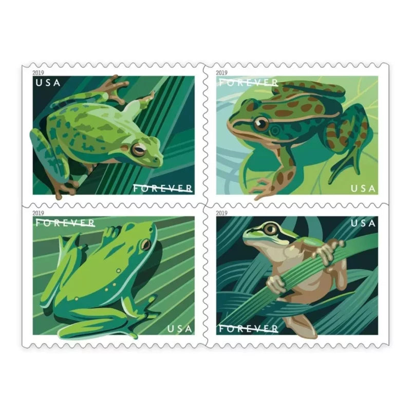 Frog Forever Stamps 2019