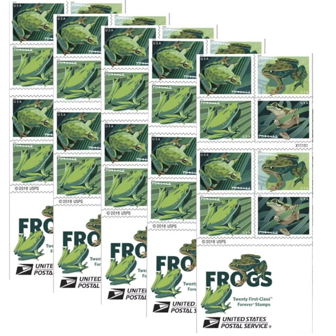 Frog Forever Stamps 2019