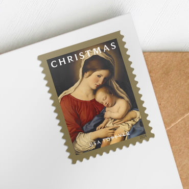 Christmas Madonna and Child Stamps 2024 -