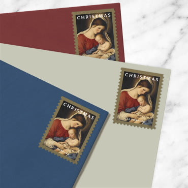 Christmas Madonna and Child Stamps 2024 -