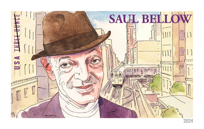 Three-Ounce Stamps 2024 Saul Bellow