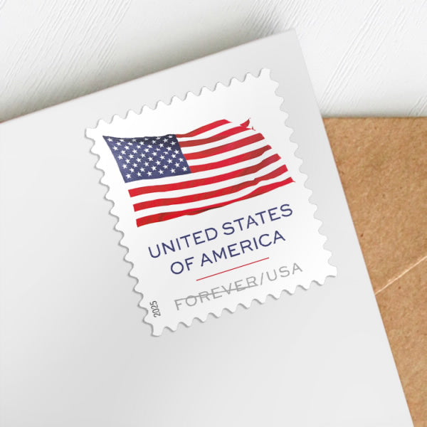 US Flag 2025 Stamps (Book)-First-Class Mail
