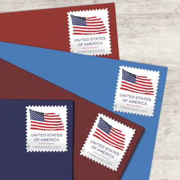 US Flag 2025 Stamps (Book)-First-Class Mail