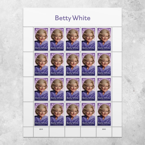 Betty White  Stamps 2025 -