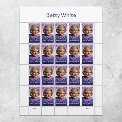 Betty White  Stamps 2025 -