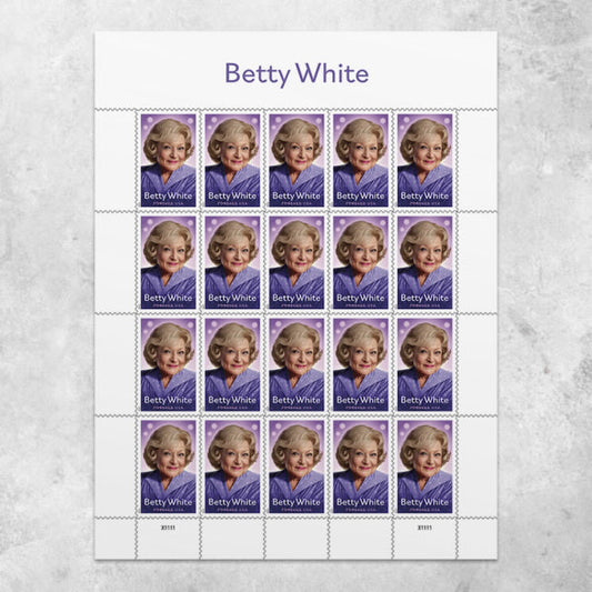 Betty White  Stamps 2025 -