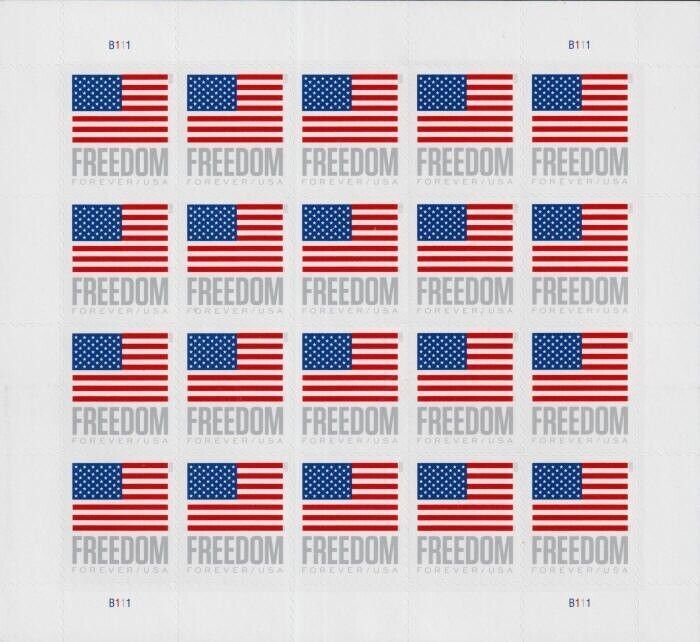 2023 US Flag Stamps (Book) -First-Class Mail