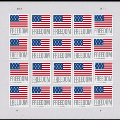 2023 US Flag Stamps (Book) -First-Class Mail