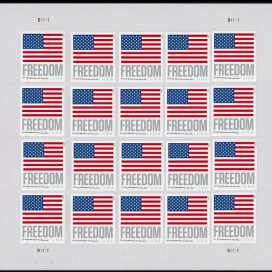 2023 US Flag Stamps (Book) -First-Class Mail