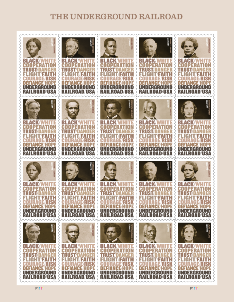 The Underground Railroad Stamps 2024