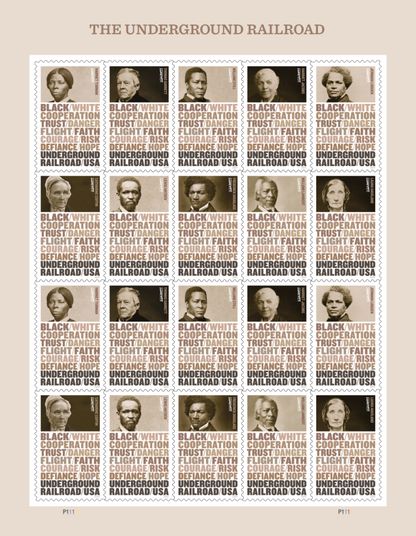 The Underground Railroad Stamps 2024