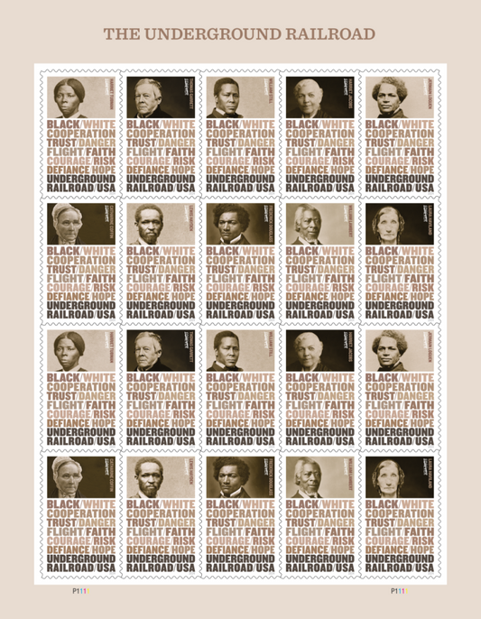 The Underground Railroad Stamps 2024