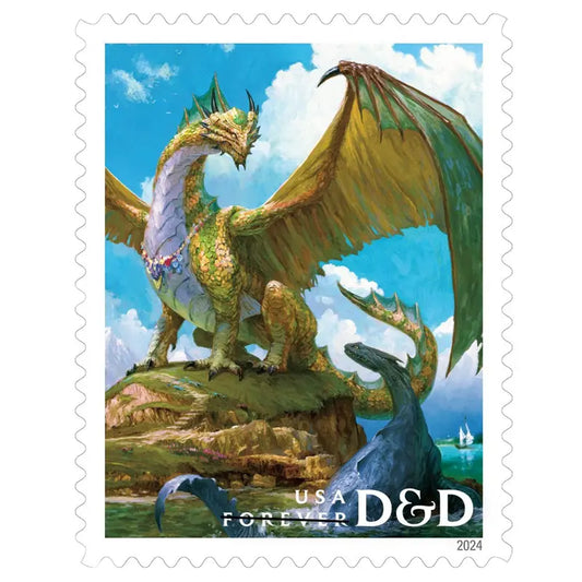 Dungeons & Dragons Stamps 2024 -