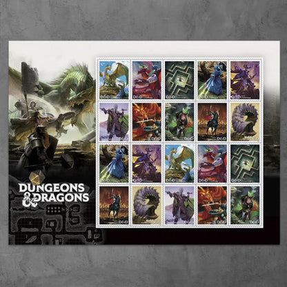Dungeons & Dragons Stamps 2024 -