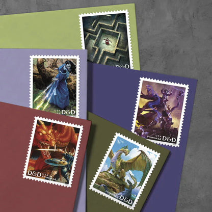 Dungeons & Dragons Stamps 2024 -