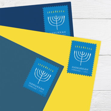Hanukkah Stamps 2024