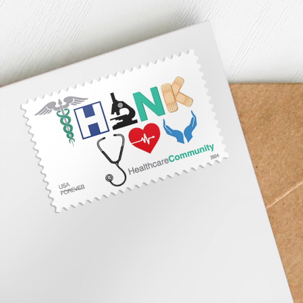 Healthcare Community Thank You Stamps 2024 -