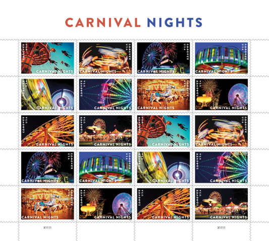 Carnival Nights Stamps 2024 -